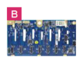 2.5-inch 8-port PCIe Gen3 NVMe Backplane